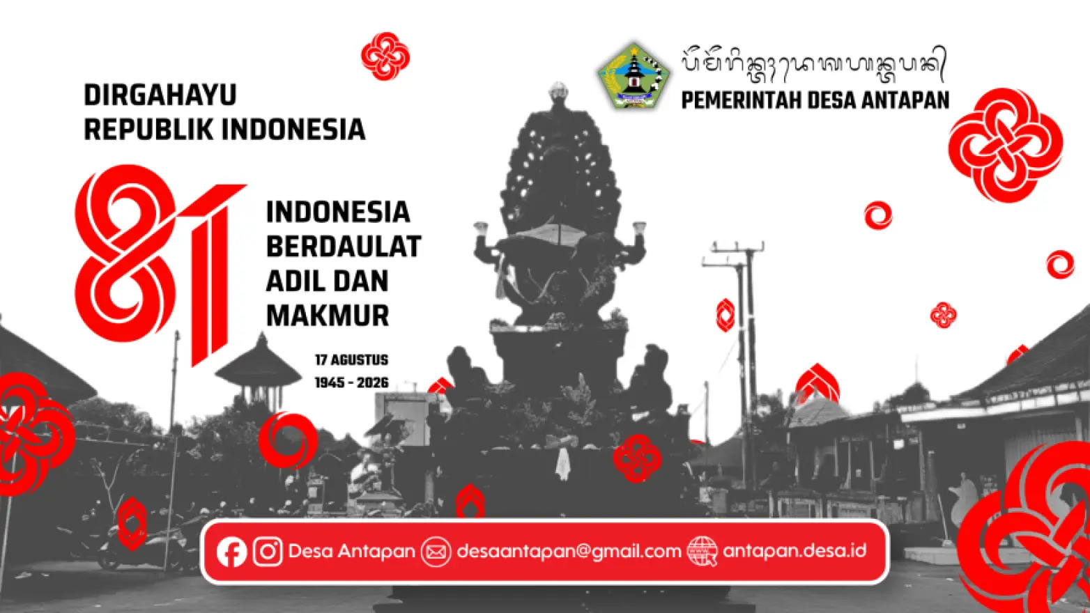 Dirgahayu ke-81 Republik Indonesia